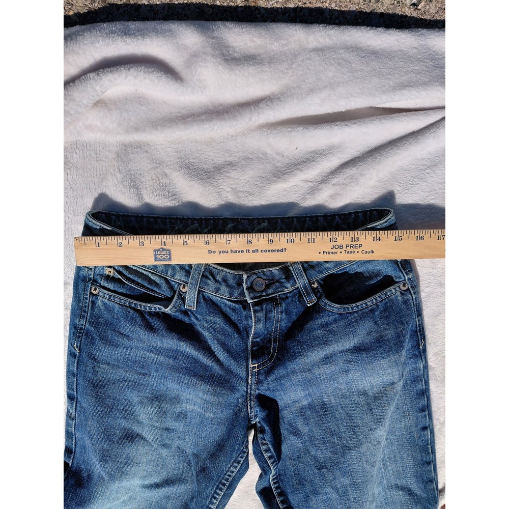 Juicy Couture Womens Bootcut Jeans Medium Wash Blue Denim Low Rise Size 30x32 - Picture 4 of 8